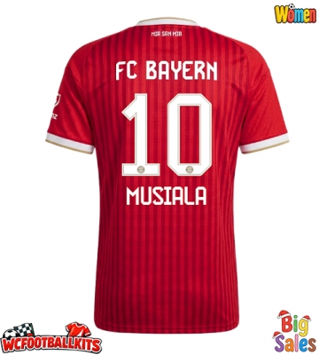 Bayern Munich Jamal Musiala #10 Replica Home Stadium Shirt for Women 2026-27 Short Sleeve